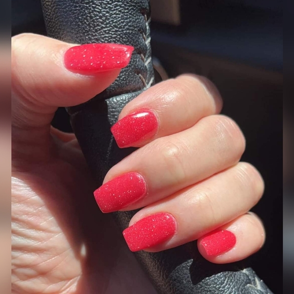 Sparkle & Co Dotd Sassy Strawberry Jelly Sandals mini dip powder - Picture 3 of 4